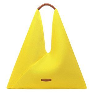 Anne Knitted Shoulder Hobo Bag City Chic Sporty Hobo Handbags, Yellow :]